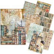 Rice Paper A5 mixed - Book Lovers